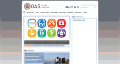 Desktop Screenshot of oas.org
